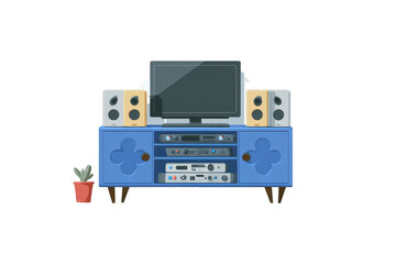 Home Entertainment Center Setup