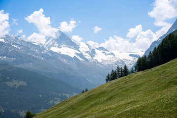 Située dans les Alpes valaisannes, dans le canton du Valais, la dent Blanche est constituée d'une...