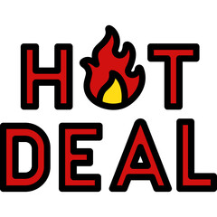 hot deal icon