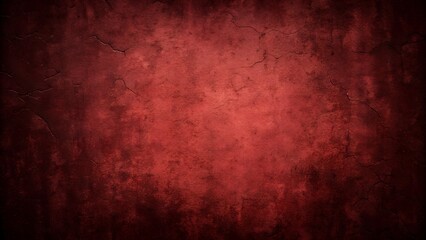 Dark red grunge background. Red dark-edged grunge background