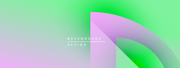 Abstract gradient background. Soft pastel colors blend, creating modern design element. Text reads background design. Minimalist aesthetic.