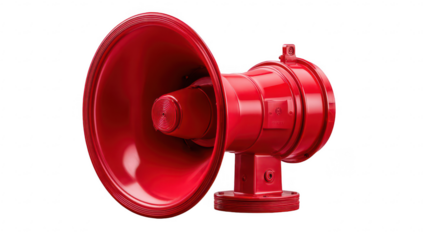 Red Fire Siren Outdoor