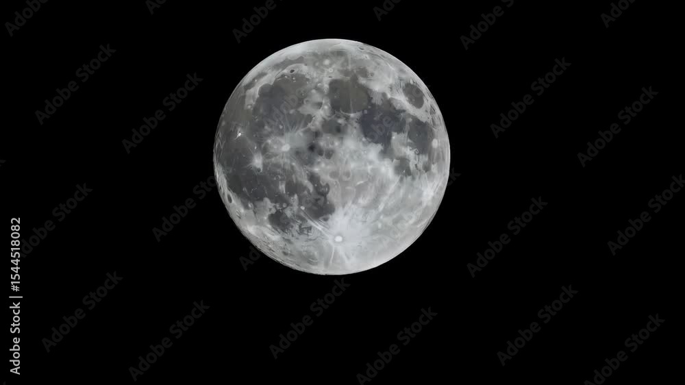 Canvas Prints close-up of a full moon with visible craters and textured surface on a black background, showcasing 