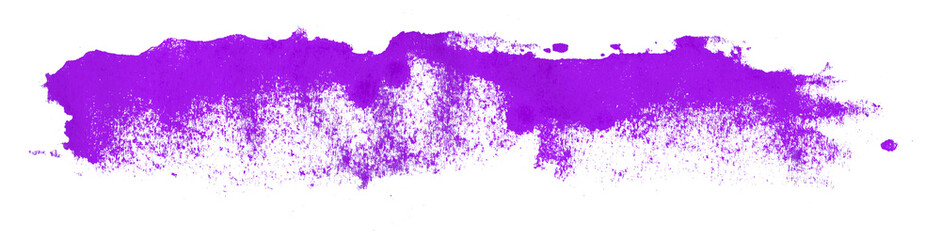 purple watercolor background. Artistic hand paint. Isolated on transparent background.