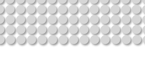 Grey tiles wall. round marble textures, ball tiles. Top view pavement circle block gray texture with seamless patterns floor background. Air Bubble wrap texture background. Textured Background.