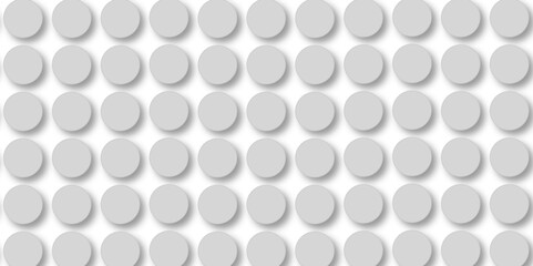 Grey tiles wall. round marble textures, ball tiles. Top view pavement circle block gray texture with seamless patterns floor background. Air Bubble wrap texture background. Textured Background.