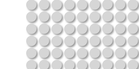 Grey tiles wall. round marble textures, ball tiles. Top view pavement circle block gray texture with seamless patterns floor background. Air Bubble wrap texture background. Textured Background.