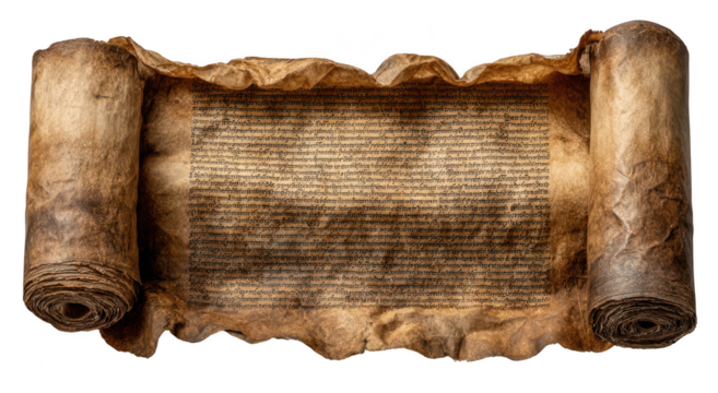 Ancient Manuscript Scroll