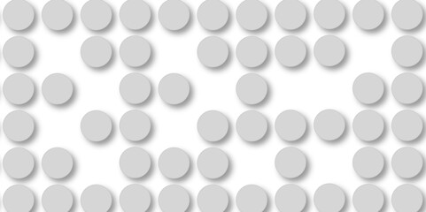 Grey tiles wall. round marble textures, ball tiles. Top view pavement circle block gray texture with seamless patterns floor background. Air Bubble wrap texture background. Textured Background.