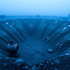 mine gas pollution
