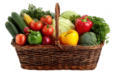 Basket of Fresh Produce