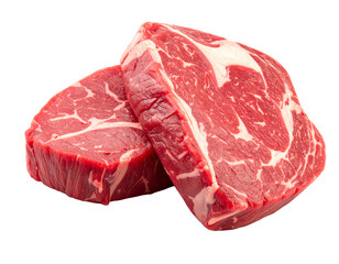 Fresh, marbled beef cut ready for grilling.