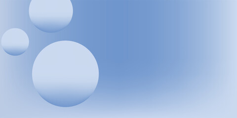 Abstract blue modern background with circle elements. Digital technology concept.
