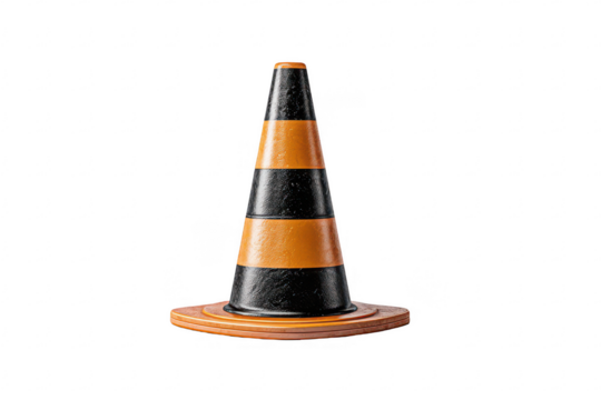 Traffic Cone on Display
