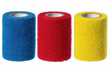 Colorful Wraps for Injury Support