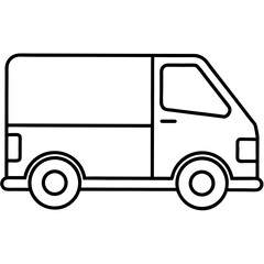 Vector Illustration of a Car – Minimalist Flat Design Icon for Automotive, Transportation, and Travel Concepts
