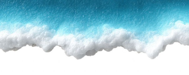 Foam Waves Ocean Scene