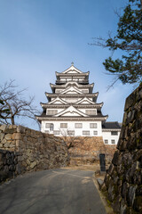 Fukuyama Castle in Hiroshima Perfecture, Japan