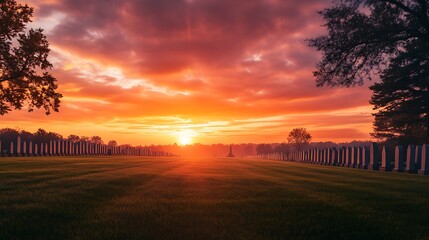 Obraz premium Memorial Day Banner. Remember and Honor. United States Flag. Logo Concept Design.