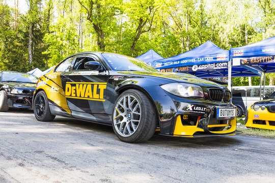 Drift Car with Custom Mods and Dynamic Design for Competitive Racing. Alytus, Lithuania, 25 May 2025