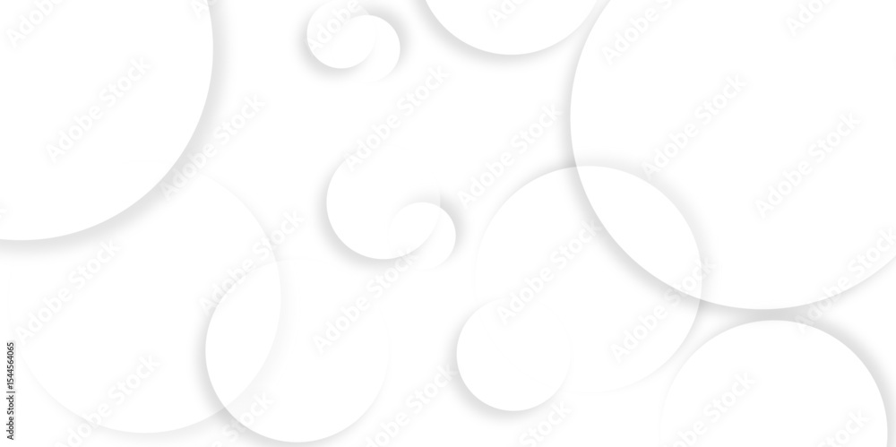 Poster modern abstract white background with transparent layers triangle shape with shadow. white color tec