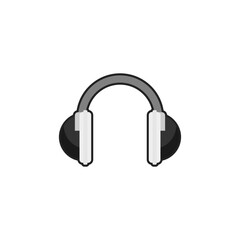 headphone illustration icon