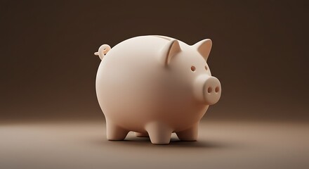 Piggy Bank Savings Illustration
