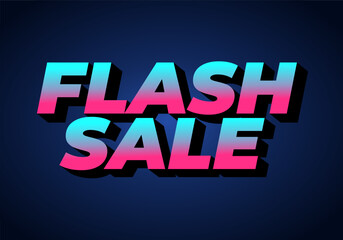 Vibrant Flash Sale Graphic Design