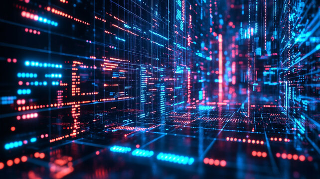 binary code background