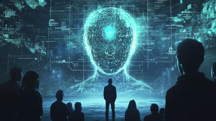 binary code background