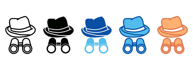 Explorer Icon Set Multiple Style Collection