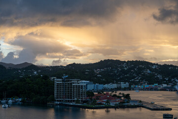 St. Lucia - Abendstimmung