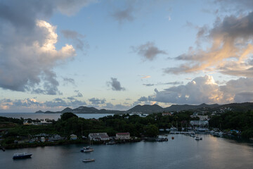 St.Lucia Küstenlinie