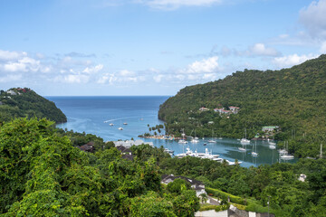 St.Lucia - Marigot Bay