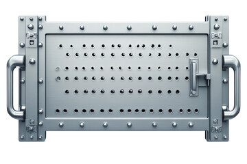 Obraz premium Inside the vault Peeking into the secure future a portal of endless possibilities where on transparent background