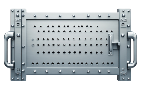 Inside the vault Peeking into the secure future a portal of endless possibilities where on transparent background