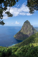 St.Lucia - Pitons - Wanderung - Tet Paul Nature Trail mit tollem Ausblick