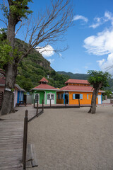 am Strand von St. Lucia