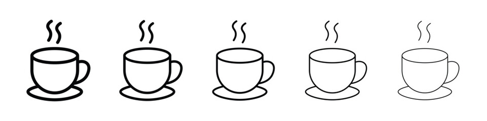 Coffee icon. graphic icon design template