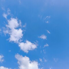 Obraz premium blue sky and clouds