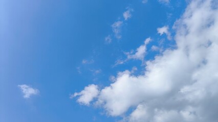 sky and clouds, blue sky with clouds