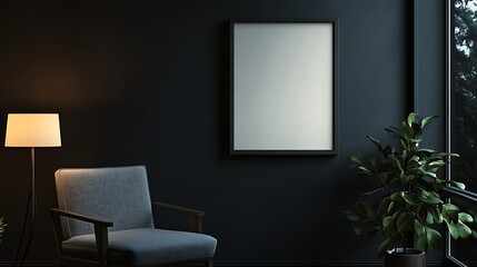 interior of a room with a table and chairs