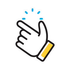 Vector multi color icon for Easy