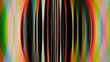 a colorful abstract background with a black and white stripe