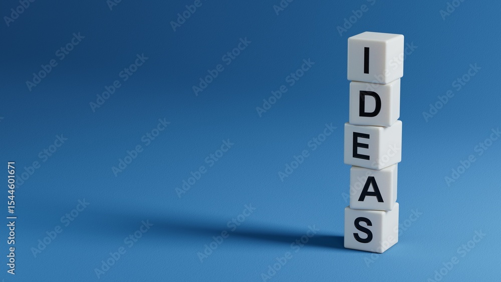 Poster ideas.wooden elements spelling.flat lay view from above on wooden elements buttons.it technology con