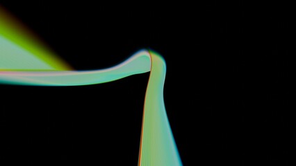 a black background with a light coming from the top