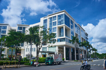 street in the city