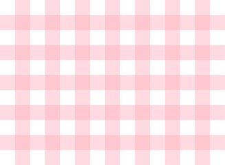 Gingham Check Pattern Pink and White