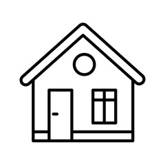 Lineart Icon property listing for property management and housing service branding
