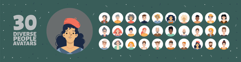 Cartoon Style Headshots for Social Media